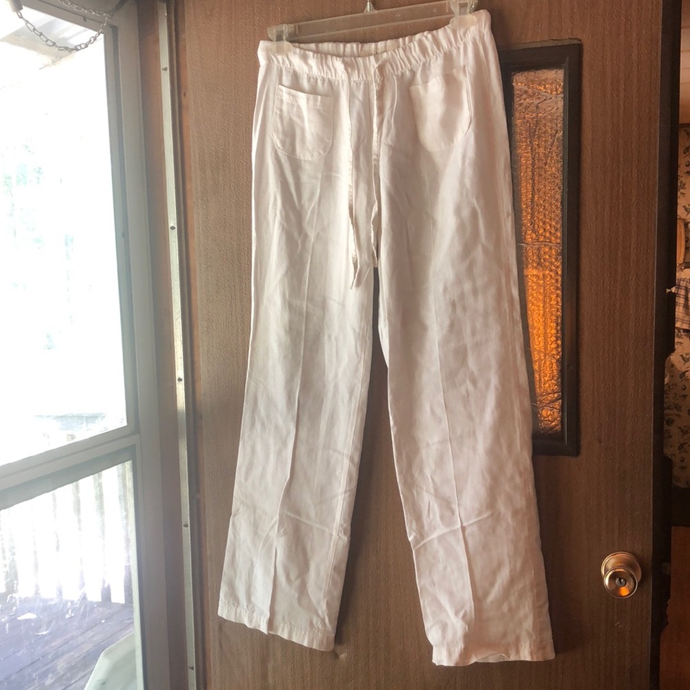 Kiss & Cry Linen Pants Size L